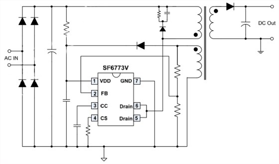 開關電源芯片SF6773