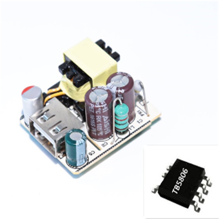 10W系列 5V2A能效六級(jí)方案 TB5806SA